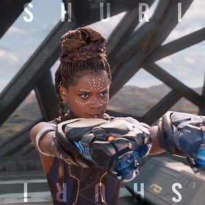 22K views · 543 reactions | She’s a geek. She’s a goddess. Kneel down before the power of Shuri. | Marvel | Facebook