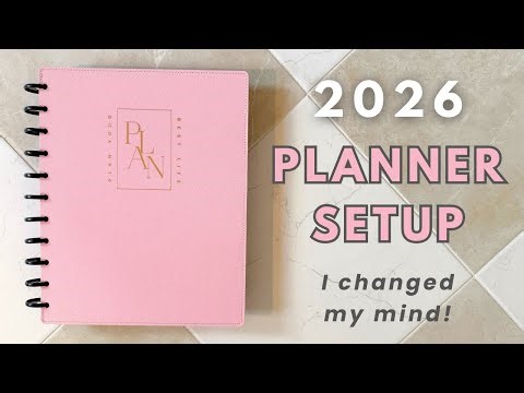 2026 Planner Setup and Why I Changed My Mind