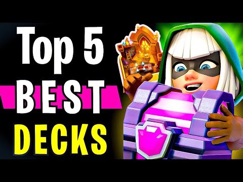 Top 5 BEST Decks to Reach 15,000 TROPHIES 🏆🔥 | (SEPTEMBER META) Clash Royale 2025