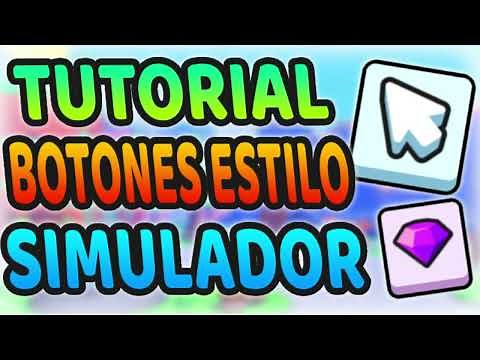 Tutorial para hacer botones estilo SIMULATOR 🐶 | *ROBLOX STUDIO*