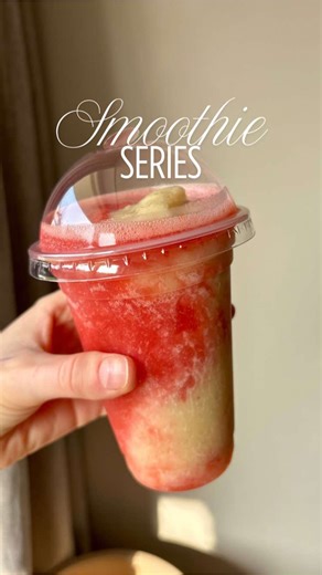 Simple strawberry banana smoothie packed with health benefits