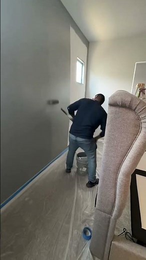 Cómo pintar una pared /how to paint a wall