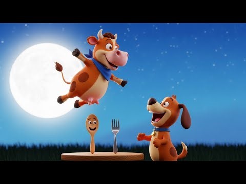 Hey Diddle Diddle 🎶 | Classic Nursery Rhyme for Kids | Fun Sing-Along Song