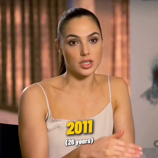 Gal Gadot Transformation from 2011 to 2025
