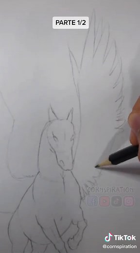 Tutorial de dibujo: Aprende a dibujar el Pegaso