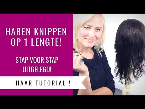 HOW TO CUT HAIR STRAIGHT TO ONE LENGTH (Step-by-Step Explained) | Dazzling Beauty
