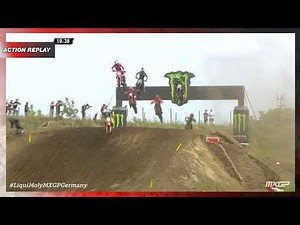 Vialle vs Laengenfelder | MX2 Qualifying Race | Liqui Moly MXGP of Germany 2022 #MXGP #Motocross
