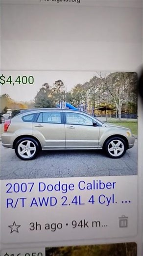 2007 Dodge caliber 94k 4,400 nice suv