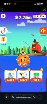 Cool math games (tiny fishing)