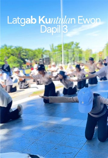 Latihan Per Dapil Kuntulan Ewon: Persiapan Hardiknas 2 Mei