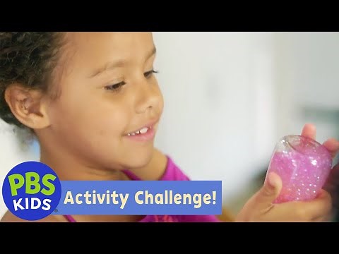 ACTIVITY CHALLENGE | Pinkalicious Snowed-in Snow Globes | PBS KIDS