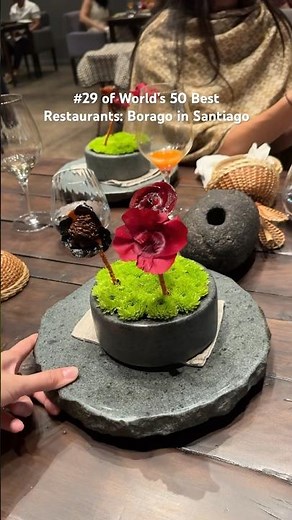 #29 of World’s 50 Best Restaurants: Borago in Santiago