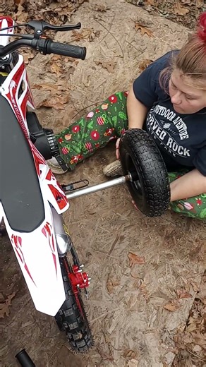 WJT style training wheels install!!