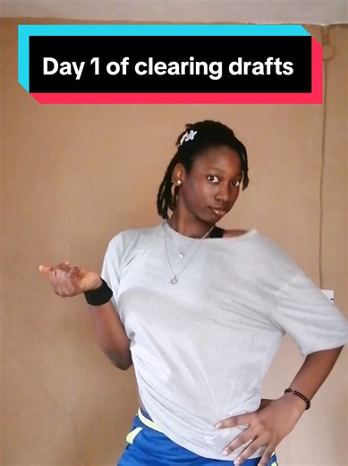 Clearing My Drafts Journey Before New Year