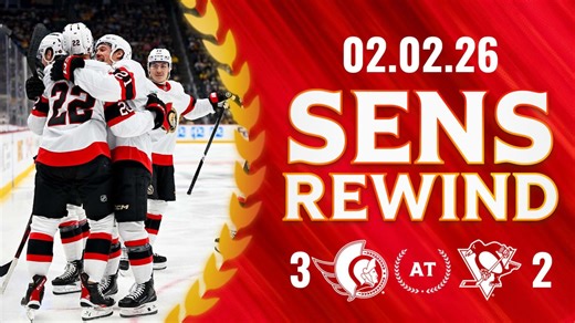 Sens Rewind: Giroux’s Late Tally Lifts Sens Past Pens