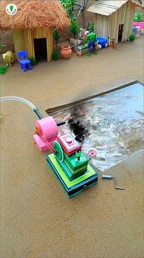 DIY Mini Diesel Engine Tractor Video