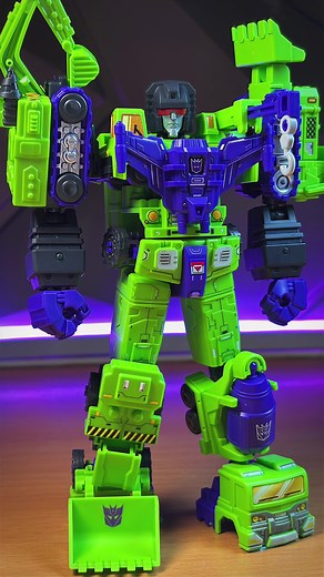 Devastator Assembly in Stop Motion Animation