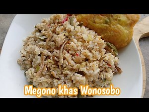 Sego megono pedas gurih khas Wonosobo | megono wonosobo |pawone inyong