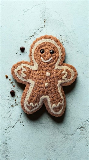 Gingerbread Man Crochet PATTERN ONLY! - Etsy