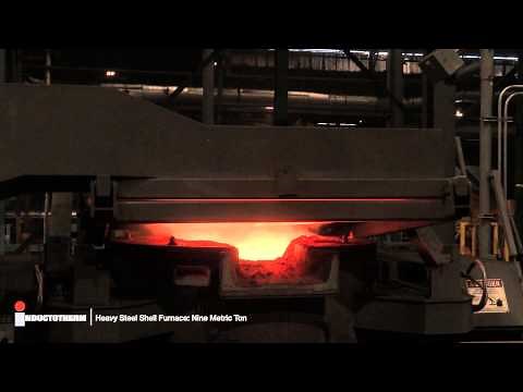 Heavy Steel Shell Induction Melting Furnace by Inductotherm