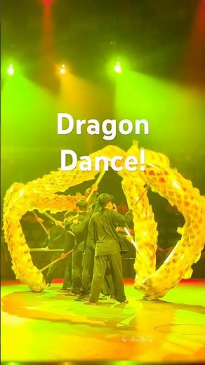 [4K] Dragon dance - Chinese traditional Dragon Dance #circus #dragon #dragondance