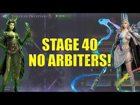 A1 Rosalia 3* Clear | No Kigiri/Valara/Lady Alex | Tower of Deception Stage 40 [Watcher Of Realms]