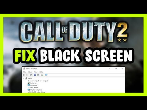 How to FIX Call of Duty 2 Black Screen!