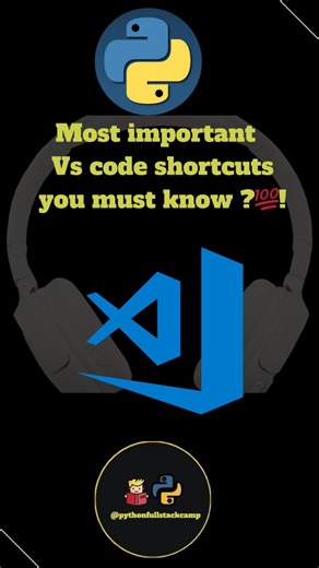 pythonfullstackcamp on Instagram: "Unlock VSCode like a PRO! 🔥 These important tricks will 10x your coding speed in Visual Studio Code! 🚀 Save hours every week with these hidden gems! 💻 Must-know for every developer! 👇 Tag your coder friends! #VSCode #VSCodetricks vscode tricks visual studio code tips vscode shortcuts vscode hidden features vscode productivity hacks vscode extensions tips vscode tips and tricks vscode beginner tricks vscode advanced tips vscode settings tricks #vscode #visua