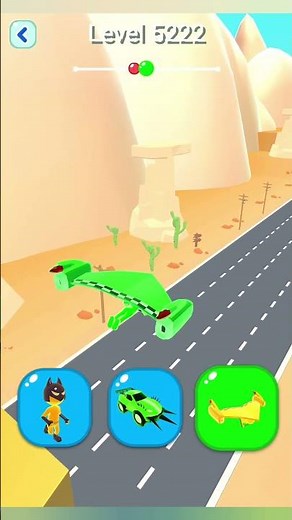 🔥 Shape - Shifting & Transform The Character 👀 Level - 5222 #shapeshifting #gameplay #shorts #viral