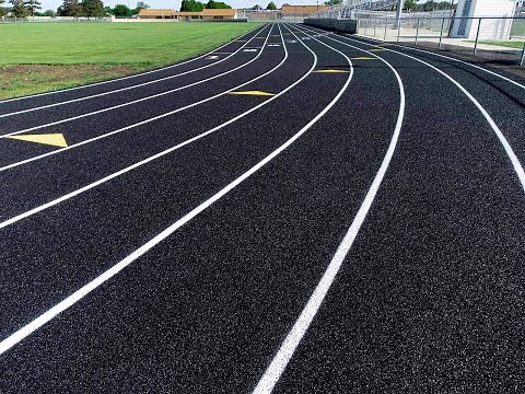 All Weather Rubberized Running Track Surfaces | TrackMaster Pro System by SportMaster Sport Surfaces
