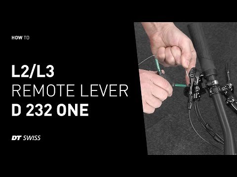 How to install the L2 & L3 Remote Levers | DT Swiss