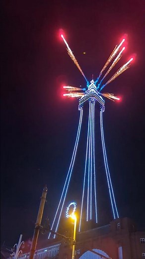 Blackpool Illuminations Switch On 2024 #blackpool #blackpoolilluminations #fireworks
