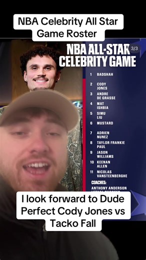 The NBA Celebrity All Star Game has been announced and here are my favorite things to point out. @Dude Perfect Cody Jones will be there and I can’t wait for the “tall guy” to have to guard 7’6” Tacko Fall 😂😂. Taylor Frankie Paul from The Secret Life of Mormon Wives will be there too and so my wife may watch it. What do you think Will be fun?? #dudeperfect #secretlivesofmormonwiveshulu #momtok #nba #fyp