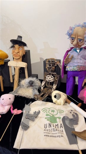 ✨ UNIMA Australia Puppetry Get-Together & Mini Headshot Day in Sydney! ✨We had a lovely puppetry meet-up this afternoon at Into-Arts Studio Gallery in West Ryde, Sydney! Photographer Chris Montealegre (@monteaphotos) joined us to take new headshots for our @unima_oz members. It’s all part of UNIMA Australia’s ongoing effort to support our members and strengthen our puppetry community. 😊 Our members brought along a wonderful variety of puppets to share and play with: 🐉 Sal Lee and Alex Williams