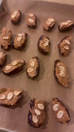 homemade “snickers” bar