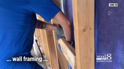 Today is WOOD TV8's Day of Caring, where the station gives back to the community. Some employees helped Habitat for Humanity build affordable housing: https://www.woodtv.com/about-us/day-of-caring-wood-tv8-employees-spend-time-volunteering/ | WOOD TV8