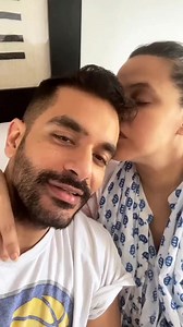 1.1M views · 10K reactions | #Watch: As the newest member of NEHA Dhupia's 'squadron' comes home, dad Angad Bedi shares an adorable video of the li'l one's 'nikke nikke je paer' #nehadhupia #angadbedifans #angadbedi #nehadhupiafan #nehadhupiaofficial ''~Neha Dhupia Fans~'' Neha Dhupia Fan Club #bollywood #parenthood #parenting #cutebaby | Delhi Times | Facebook