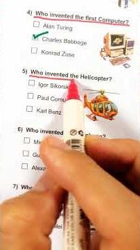 Invention quiz - Quiz part 134