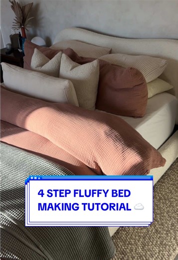4 Step Formula for a Fluffy Hotel-Like Bed at Home