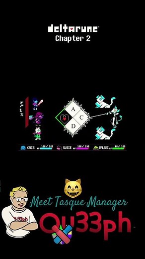 deltarune Chapter 2 😸🐁🐁 Meet Tasque Manager #deltarune #deltarunechapter2 #tobyfox #pc