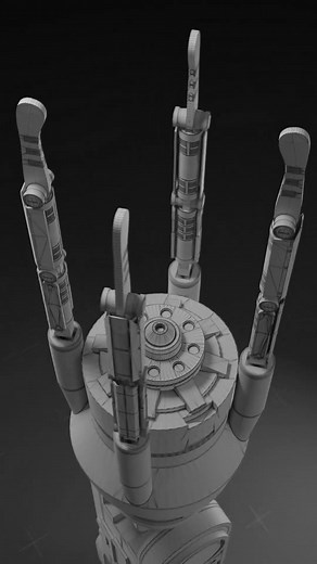 Modeling a mechanical robot in Blender 😲 #blender#modeling#3dmodeling #3dmodel #3dart #digitalart #3d #modelling #breakdown #render #artwork #robot