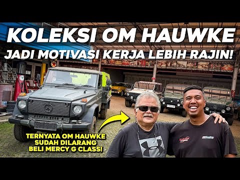 KOLEKSI G-CLASS, PAJERO, TAFT, LAND CRUISER OM HAUWKE MEMANG WAH! | GARAGE TOUR HAUWKE AUTO GALLERY.