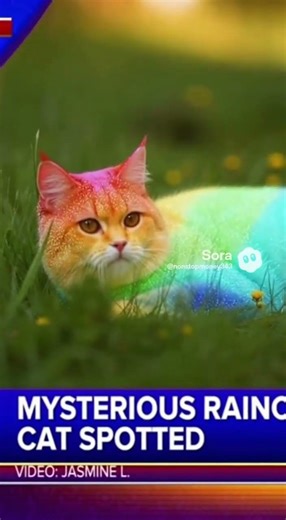 - Cat never seen before caught on video