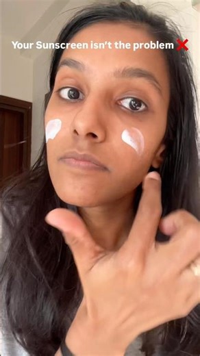 You’re blaming SUNSCREEN… but doing THIS wrong 😳 #shorts #sunscreentips