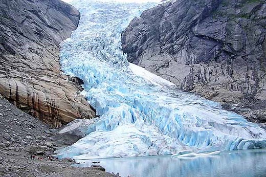 Erosión glaciar: qué es, características, tipos, productos, ejemplos
