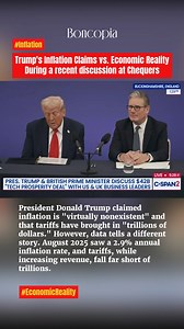 62K views · 2.3K reactions | Trump's Inflation Claims vs. Economic...