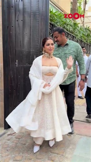 Bhumi Pednekar IGNORES paps & rushes inside the building 😱 | #shorts #bhumipednekar