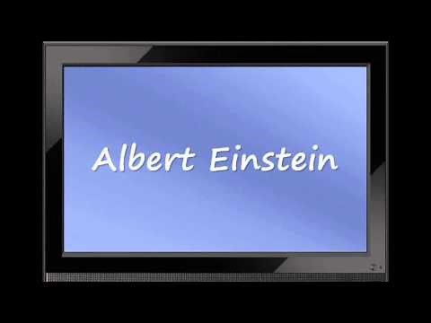 How To Pronounce Albert Einstein