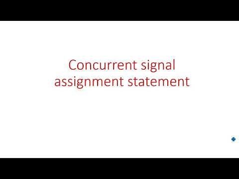 Concurrent signal assignment statement | Concurrent Vs Sequential | VHDL | Digital Design | Lec-15