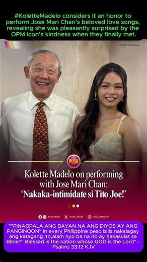 6PM #KoletteMadelo considers it an honor to perform Jose Mari Chan’s beloved love songs,